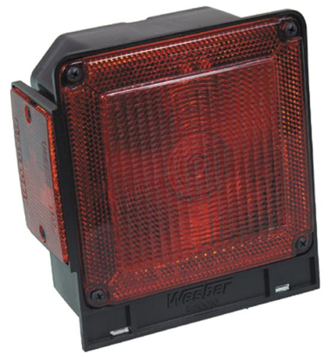 WPS - WPS RH Taillight Assembly/Submersible - Square Body - 2523073