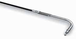 Bikers Choice - Bikers Choice Black Vinyl Throttle Cable - 06-0394