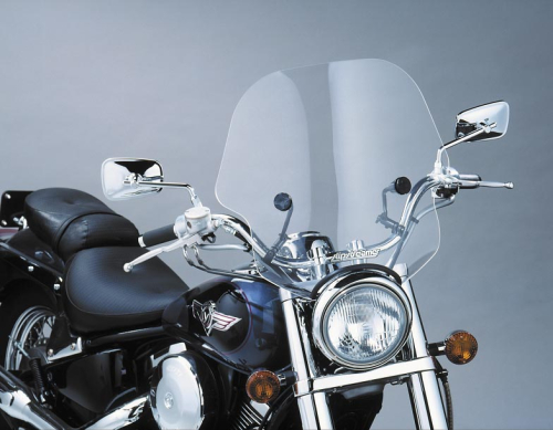 Slipstreamer - Slipstreamer SS-10 Viper Windshield - 1-1/4in. Mount - Smoke - SS-10-1 1/4-SMOKE