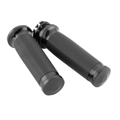 Bikers Choice - Bikers Choice Tornado Grips - Black - 351121