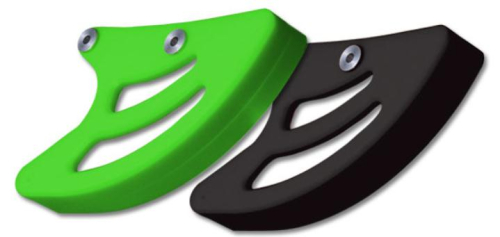T.M. Designworks - T.M. Designworks Indestructible Rear Disc Guard - Green - RDP-KAW-GR