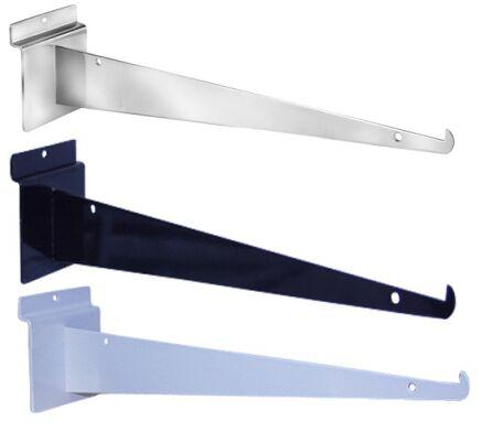 Tucker - Tucker 12in. Display Slat Shelf Bracket - Black - EBL12KB