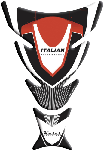 Keiti - Keiti Tank Protector - Black/Red - Italian - TDC103K