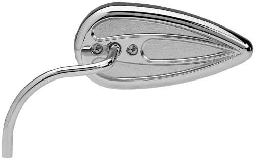 Arlen Ness - Arlen Ness Alternative Teardrop Mirror - Left - Chrome - M-1011