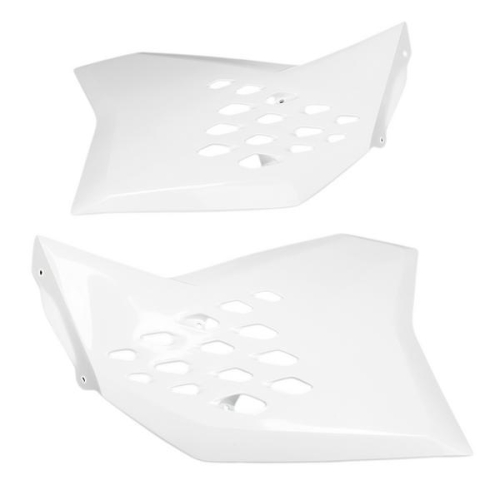 UFO Plastics - UFO Plastics Radiator Covers - White - KA04703-047