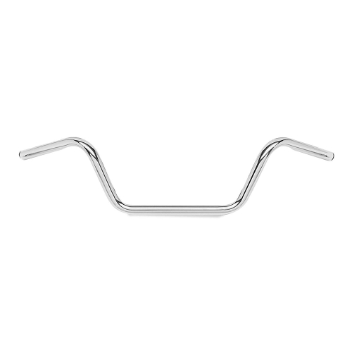 Bikers Choice - Bikers Choice 1in. Low Buckhorn Custom V-Twin Handlebar - Standard - Chrome - 400192