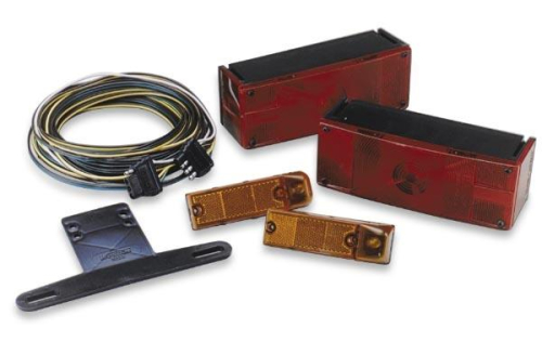 Wesbar - Wesbar Waterproof Low-Profile Taillight Kit - OO7509