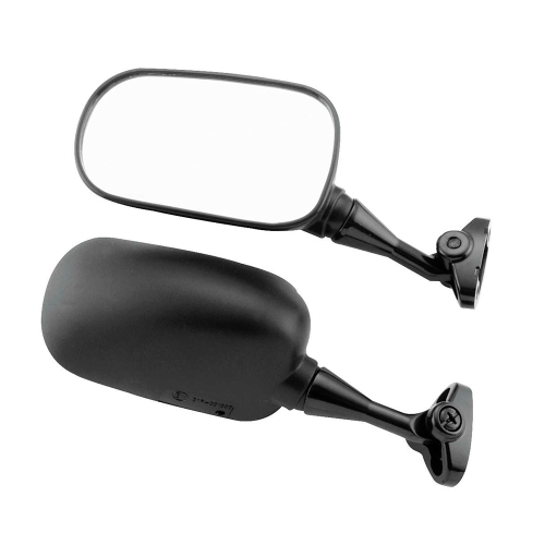 BikeMaster - BikeMaster OEM Replacement Mirror - Left - Black - FH-232 LH