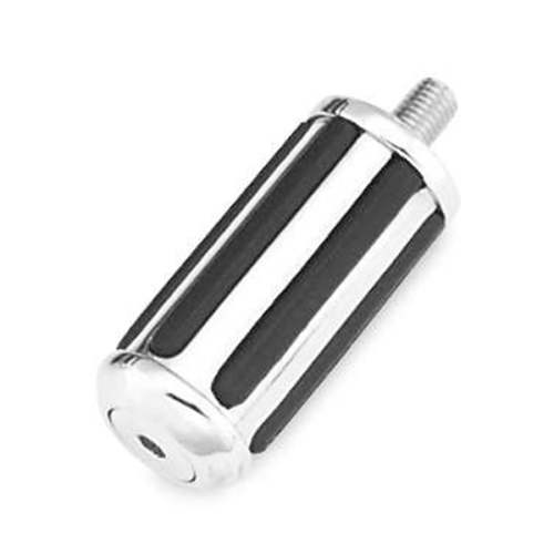 Bikers Choice - Bikers Choice Chrome-N-Cushion Rail Pegs - Shifter Peg - 74431S1