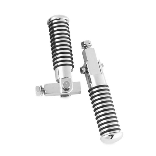 Bikers Choice - Bikers Choice O-Ring Custom Fold-Up Pegs - Block Mount - 66410S4