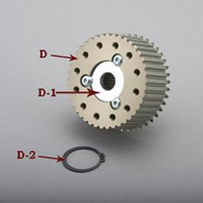 Belt Drives Ltd - Belt Drives Ltd Step Washer for Hub for 3in. Drive Electric Start - ESW-1