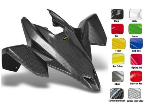 Maier Mfg - Maier Mfg Race Front Fender - Black Carbon Fiber - 18974-30