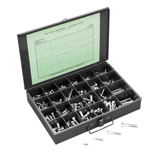 Gardner-Westcott - Gardner-Westcott Hex Bolt Assortments - 1/4in. - 3/8in. Coarse Thread - 24-C