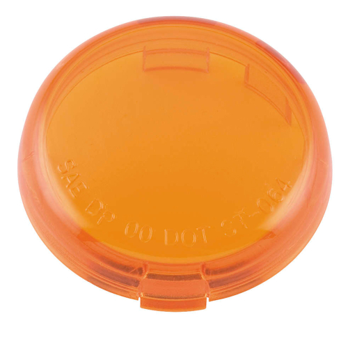 Bikers Choice - Bikers Choice Replacement Lens for Bullet Turn Signals - Amber - 162379