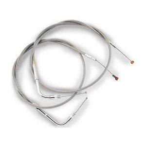 Barnett - Barnett Stainless Clear-Coated Idle-Cruise Cable (+4in.) - 102-30-41001-04
