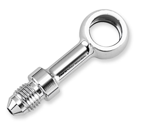 Goodridge - Goodridge Banjo Fitting - Straight 7/16in. (12mm) - Chrome - 592-03-04CH