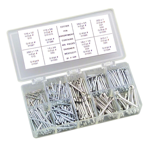 Gardner-Westcott - Gardner-Westcott Cotter Pin Assortment - A-34
