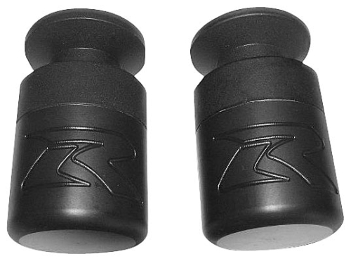 Street Bikes Unlimited - Street Bikes Unlimited Swingarm Spools - Black - SS1005PC-01