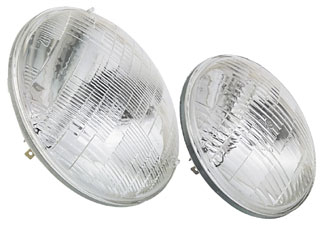 Wagner Lighting - Wagner Lighting OEM Replacement Sealed Beams - Quartz Halogen 7, 12 Volt (Mfg/N H6024) - TB6024H0017