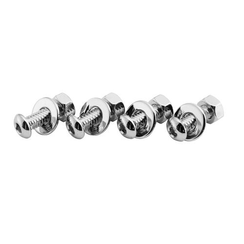 Gardner-Westcott - Gardner-Westcott Universal License Plate Screw Kit - Regular Nuts - C-20-34