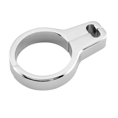 Bikers Choice - Bikers Choice 1 1/2in. Dual Throttle Cable Clamps - Chrome - 061055
