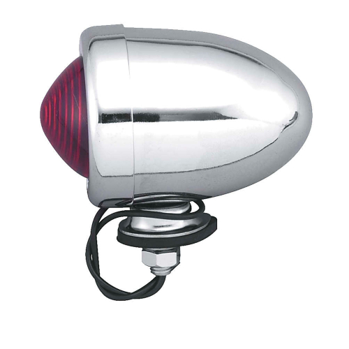 Bikers Choice - Bikers Choice Standard Bullet Lights with Red Lens - 62004S2