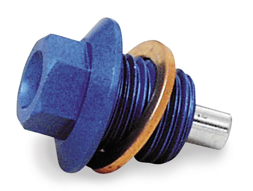 T.M. Designworks - T.M. Designworks Aluminum Drain Plug and Hi-Energy Magnet - MDP-018
