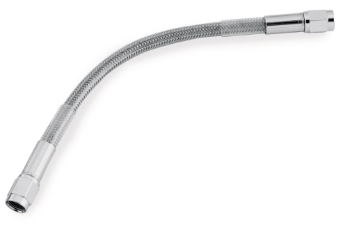 Twin Power - Twin Power Stainless Steel Clear-Coated 21in. Universal Brake Hose - PD2100