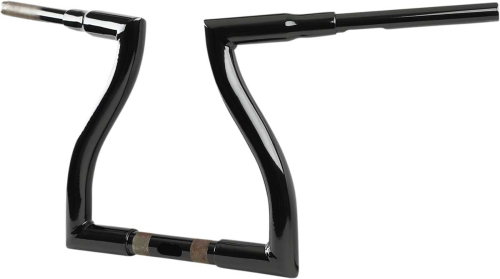 LA Choppers - LA Choppers 1-1/2in. Thresher Handlebar - Gloss Black - LA-7317-12B