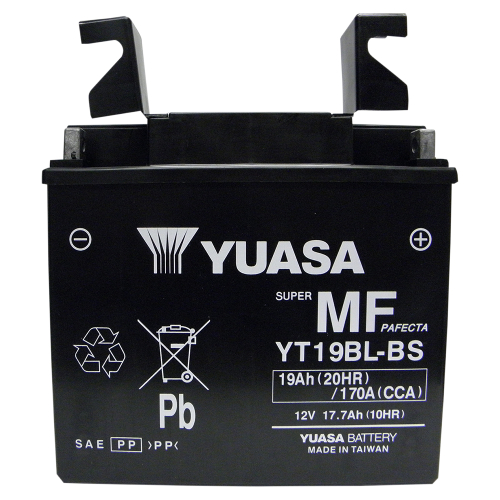 Yuasa - Yuasa High Performance Maintenance Free Battery - YT19BL-BS - YUAM6219BL