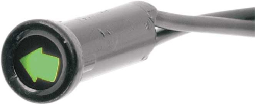 Drag Specialties - Drag Specialties Snap-In Indicator Light - Turn Indicator - Black Bezel - 160901