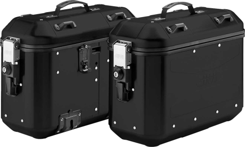 GIVI - GIVI 36 Liter Dolomiti Monokey Side Case - Black - DLMK36BPACK2
