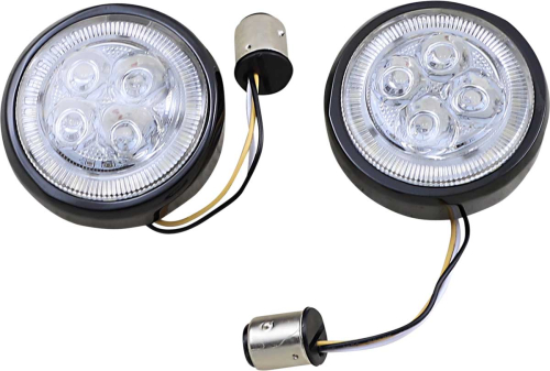 Ciro - Ciro Fang Signal Light Insert - Front - Black - 45420