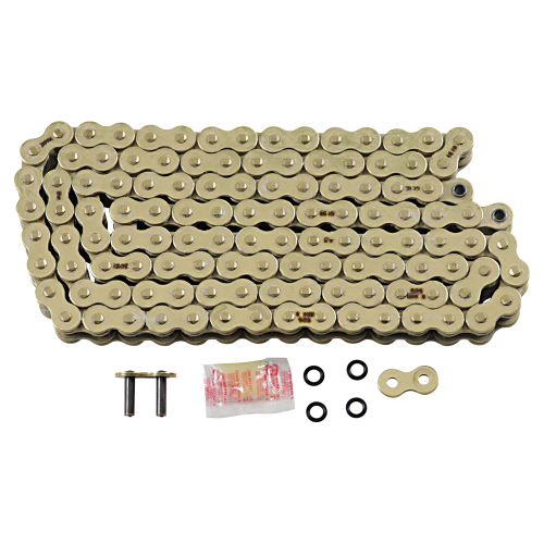 RK - RK 525 Max-X Chain - 120 Links - Gold - 525MAXX-120-GG