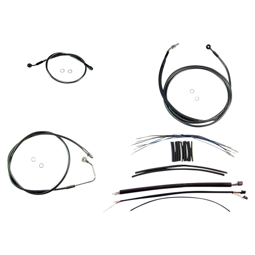 Magnum - Magnum Black Pearl Handlebar Installation Kit for 12-14in. Ape - 487851