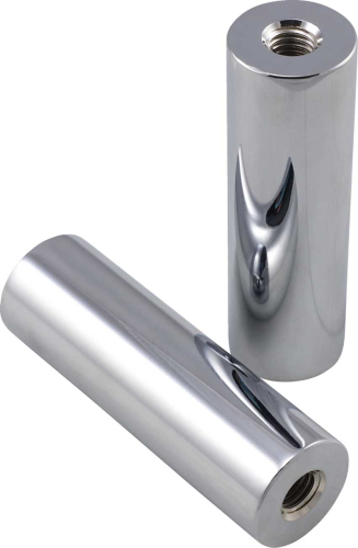 LA Choppers - LA Choppers 4in. Straight Risers For Kage Fighter Handlebars - Chrome - LA-7335-04R