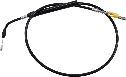 LA Choppers - LA Choppers Black Vinyl/Stainless Clutch Cable - 12in.-14in. Ape Hangers - LA-8058C13B