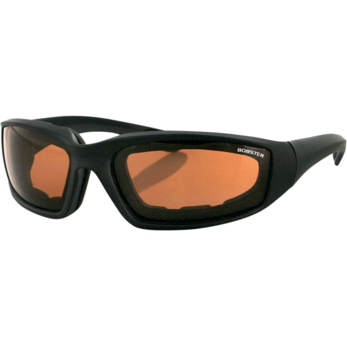 Bobster Eyewear - Bobster Eyewear Foamerz II Sunglasses - ES214A - Black/Amber Lens