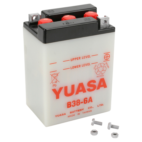 Yuasa - Yuasa Conventional 6V Battery - B38-6A - YUAM2614J