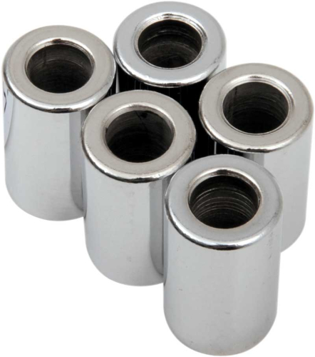 Drag Specialties - Drag Specialties Chrome Steel Spacers - 5/16in. x 1in. - MPB512