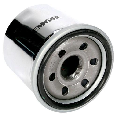 Emgo - Emgo Oil Filter - Chrome - 10-55670