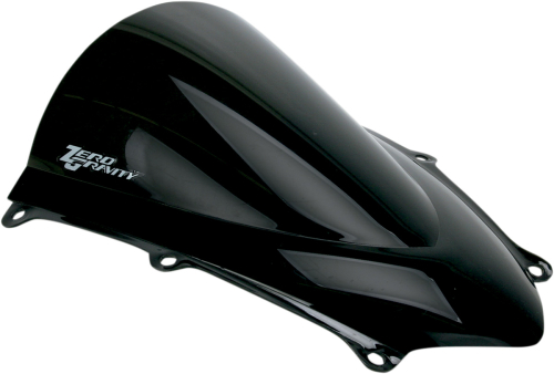 Zero Gravity - Zero Gravity Double Bubble Windscreen - Dark Smoke - 16-407-19