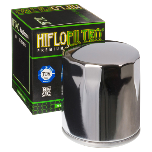 HiFlo - HiFlo Oil Filter - Chrome - HF174C