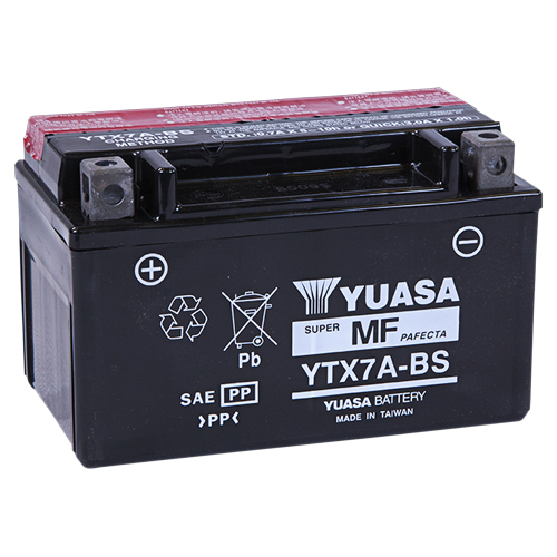 Yuasa - Yuasa Maintenance Free Battery - YTX7A-BS - YUAM32X7A