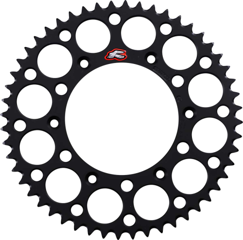 Renthal - Renthal Ultralight Rear Sprocket - Black - 52T - 224U-520-52GPBK