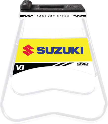 Factory Effex - Factory Effex Suzuki Bike Stand - White - 24-45410