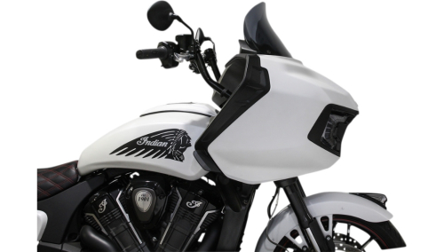 Klock Werks - Klock Werks 11in. Flare Windshield - Dark Smoke - KWW-04-0584-DS