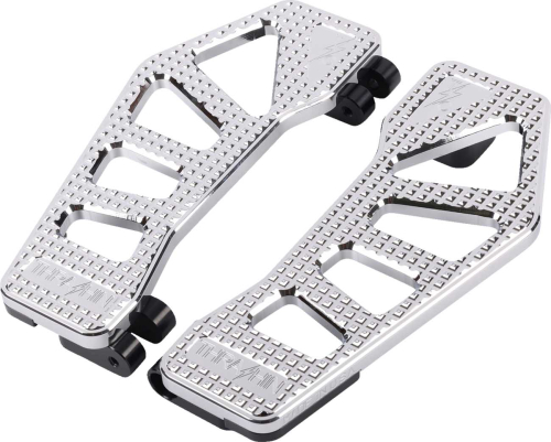 Thrashin Supply Company - Thrashin Supply Company Apex Driver Floorboards - Chrome - TSC-2211-3