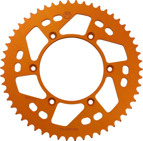 Moose Racing - Moose Racing Aluminum Rear Sprocket - 54T - 1211-897-54-14
