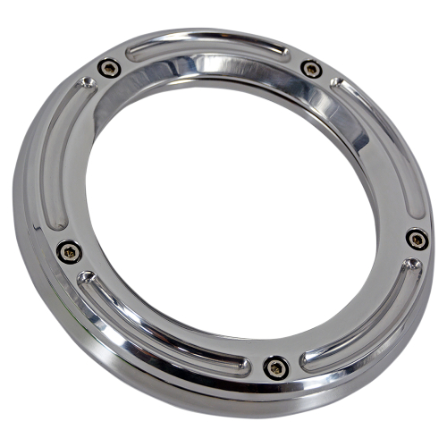 Trask Performance - Trask Performance Assault Derby Cover - Chrome - TM-0040CH